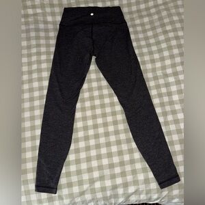 Lululemon Gray High-Waisted Herrinbone Sz 8